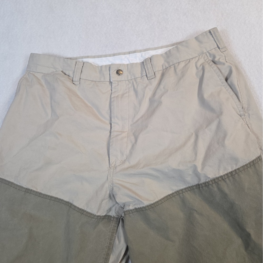 Vintage CC Filson Hunting Pants 34x30 Style 1457 Made In USA Waxed Cloth Brush - Picture 4 of 14
